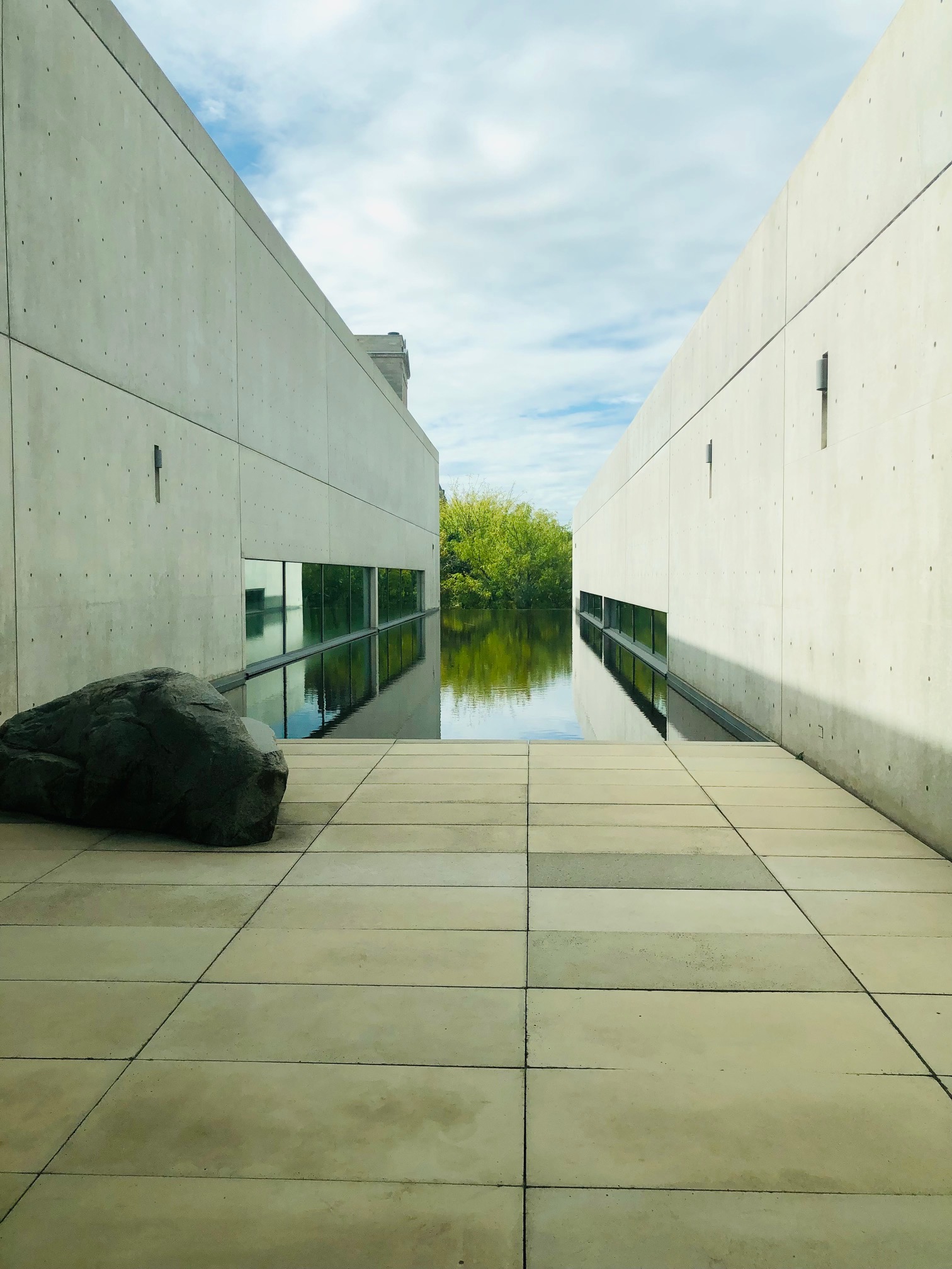 The Pulitzer Arts Foundation’s stunning building was designed by Pritzker Prize-winning architect Tadao Ando.